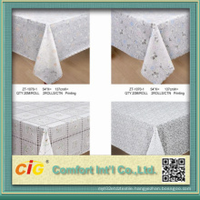 54′′ Pringting PVC Table Cloth Lace Cover in Roll